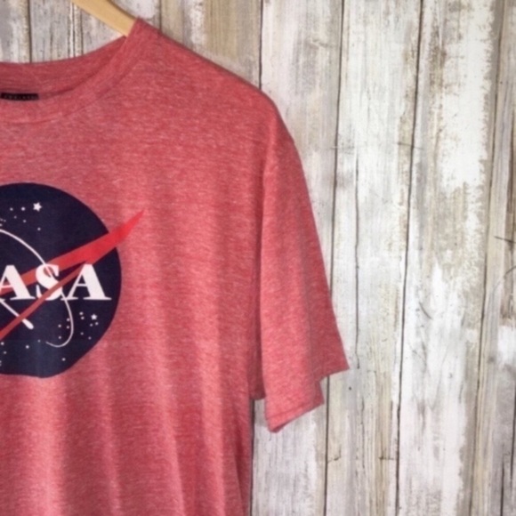 NASA Red Heather Tee - Picture 3 of 4